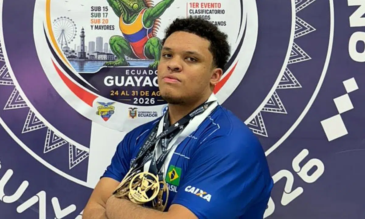 Gabriel Portela e Taiane Justino lideram Brasil com nove ouros no Equador - QTU Questões do Universo