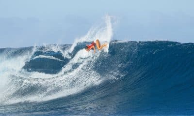 Luana Silva em baterias na WSL Fiji, Surfe