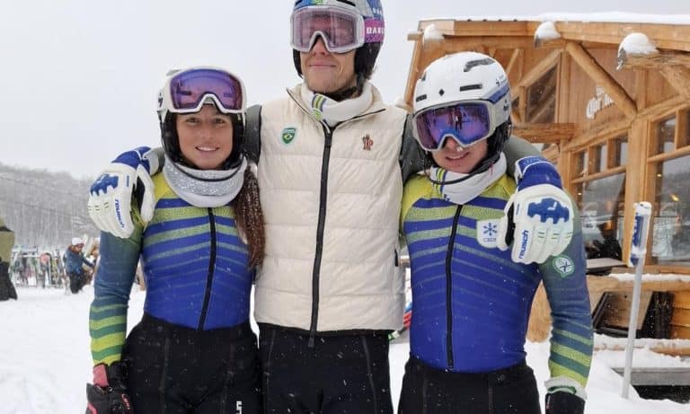 Lucas Pinheiro Braathen, Carlotta Fagnani e Leopoldo Fagnagni (Foto: Divulgação)