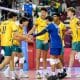 Brasil em ação no Mundial Sub-17 de Vôlei masculino.