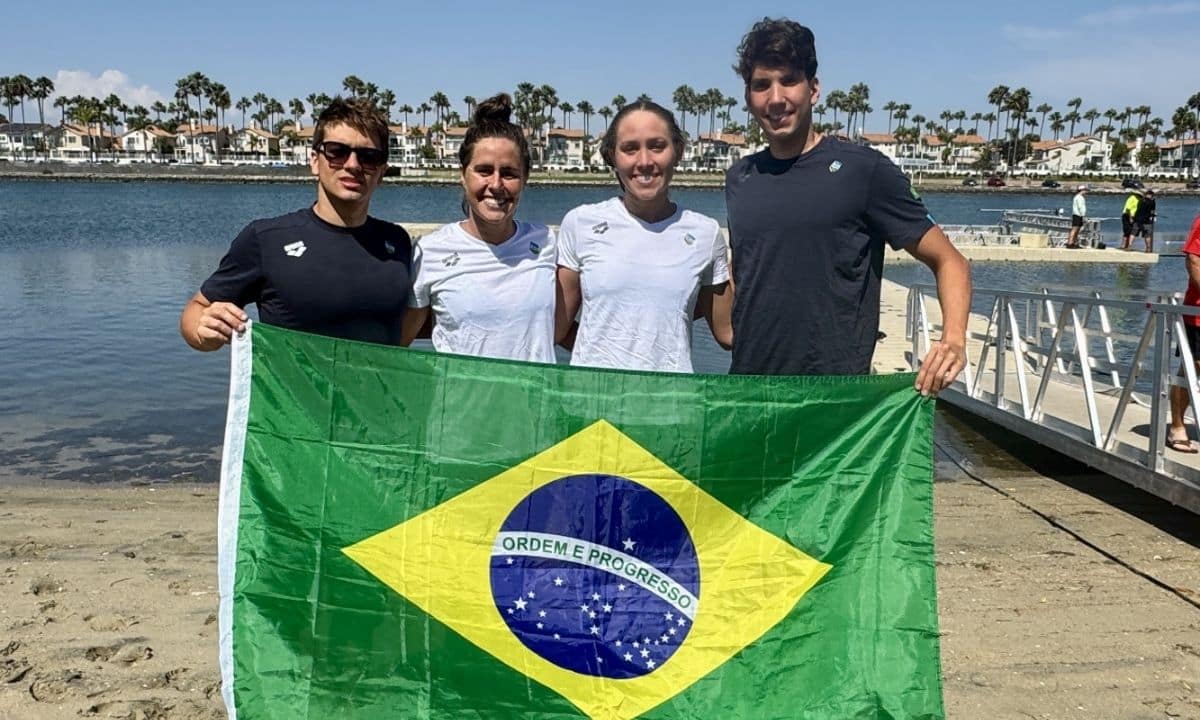 Victor Moreno é 7º em prova masculina do Pan-Pacífico. Viviane Jungblut às competições, oito meses após passar por uma cirurgia no ombro.