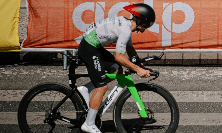 Pedro Leme é melhor brasileiro na 7ª etapa da Volta a Portugal (Foto: Reprodução / Instagram)