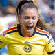 Priscila abriu o placar para oo América do México na vitória pela Liga Mexicana (Foto: Instagram @americafemenil)