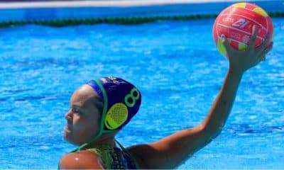 Brasil vs. África do Sul no Campeonato Mundial Sub-18 de polo aquático