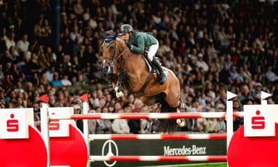 Stephan Barcha no Campeonato Mundial de Hipismo Saltos em Aachen