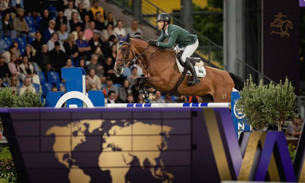 Stephan Barcha, com Primavera, avança à final do Mundial de Aachen - QTU Questões do Universo