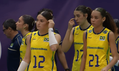 Brasil busca primeira vitória no Campeonato Mundial de Vôlei feminino Sub-17. (Foto: Reprodução/Volleyball World)