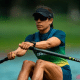 Bia Tavares no Mundial de Remo em Amsterdã