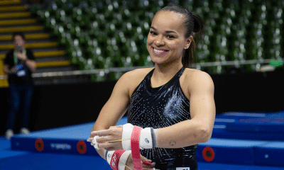Thais Fidelis compete no Campeonato Brasileiro de ginástica artística