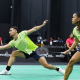 Fabrício Farias e Jaqueline Lima avançam nas duplas mistas do Mundial de Badminton.