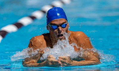 Paulista venceu os 200m medley e os 100m borboleta; seleção fechou o último dia em Walnut com cinco medalhas