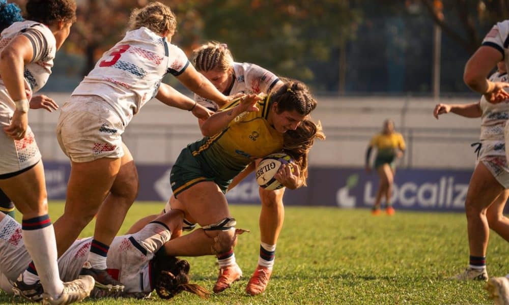 Yaras vence USA Falcons em amistoso de rúgbi XV (Foto: @gubba.arw)