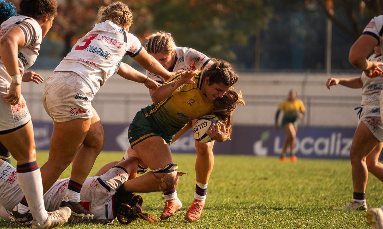Yaras vence USA Falcons em amistoso de rúgbi XV (Foto: @gubba.arw)