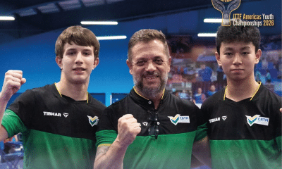 Vitor Thiofilo conquista dois ouros e lidera o Brasil em dia de cinco medalhas no Pan-Americano Sub-15 e Sub-19 de tênis de mesa.