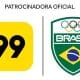 99 é a nova patrocinadora oficial do Time Brasil