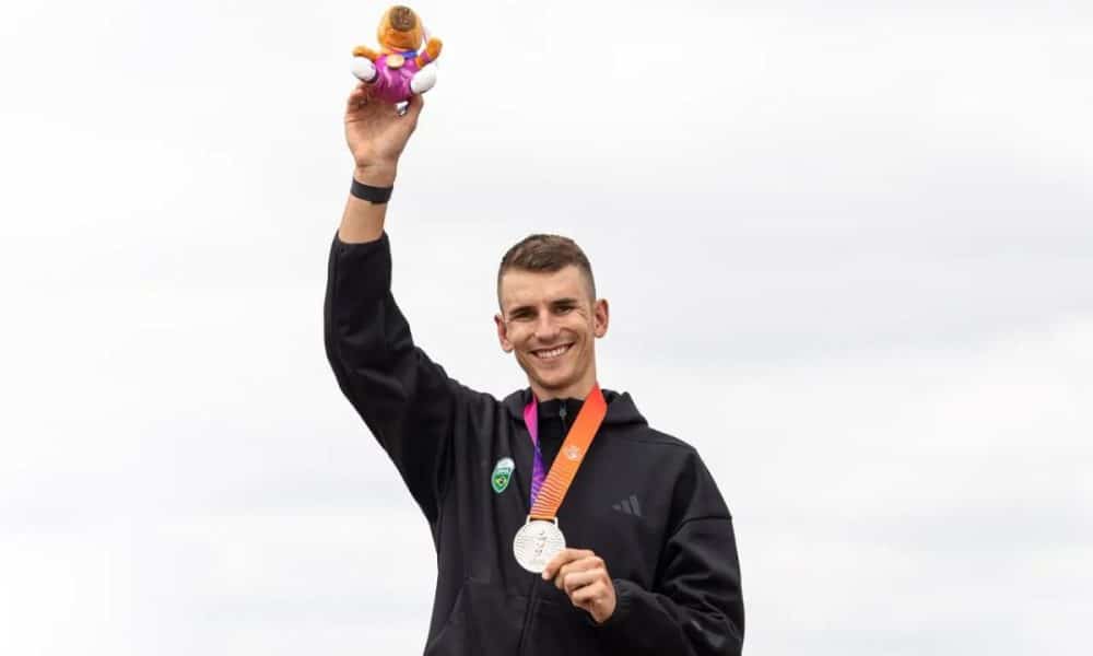 Alex Malacarne conquista medalha de prata no Mountain bike nos Jogos Sul-Americanos de Santa Fé 2026