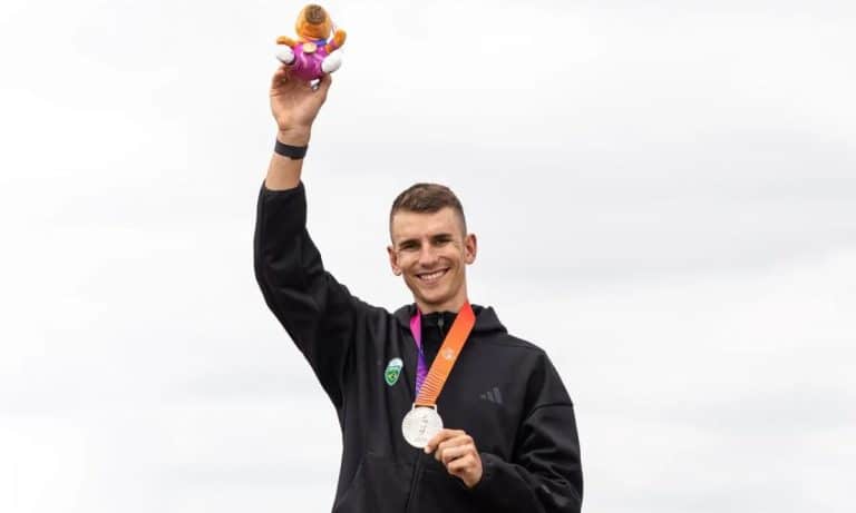 Alex Malacarne conquista medalha de prata no Mountain bike nos Jogos Sul-Americanos de Santa Fé 2026