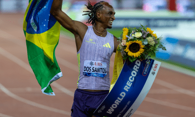 Alison dos Santos, Matheus Lima e Gabriele dos Santos representam o Brasil no World Athletics Ultimate Championships, ultimate de atletismo