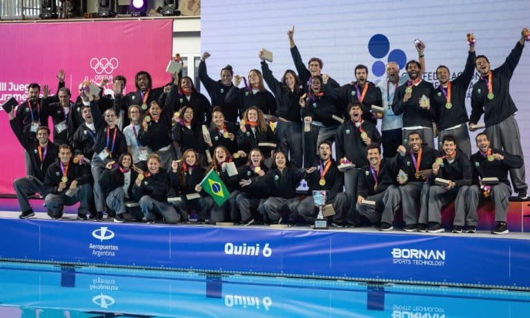 Após dois ouros, seleções brasileiras de polo aquático sonham com a conquista da vaga nos Jogos Olímpicos de Los Angeles-2028
