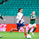 Bahia sai atrás no placar, mas busca empate em casa contra o Palmeiras no Brasileirão de futebol feminino. (Foto: Catarina Brandão/EC Bahia)
