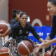 Perla Assunção durante a semana de treino da seleção de Basquete em Cadeira de Rodas no CT Paralímpico, em São Paulo | Foto: Alessandra Cabral/CPB