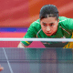 Beatriz Kanashiro compete no Estadio Salvador Bonilla, localizado dentro das instalações do Club Atlético Provincial, na cidade de Rosário. Foto: Mariana Sá/COB.