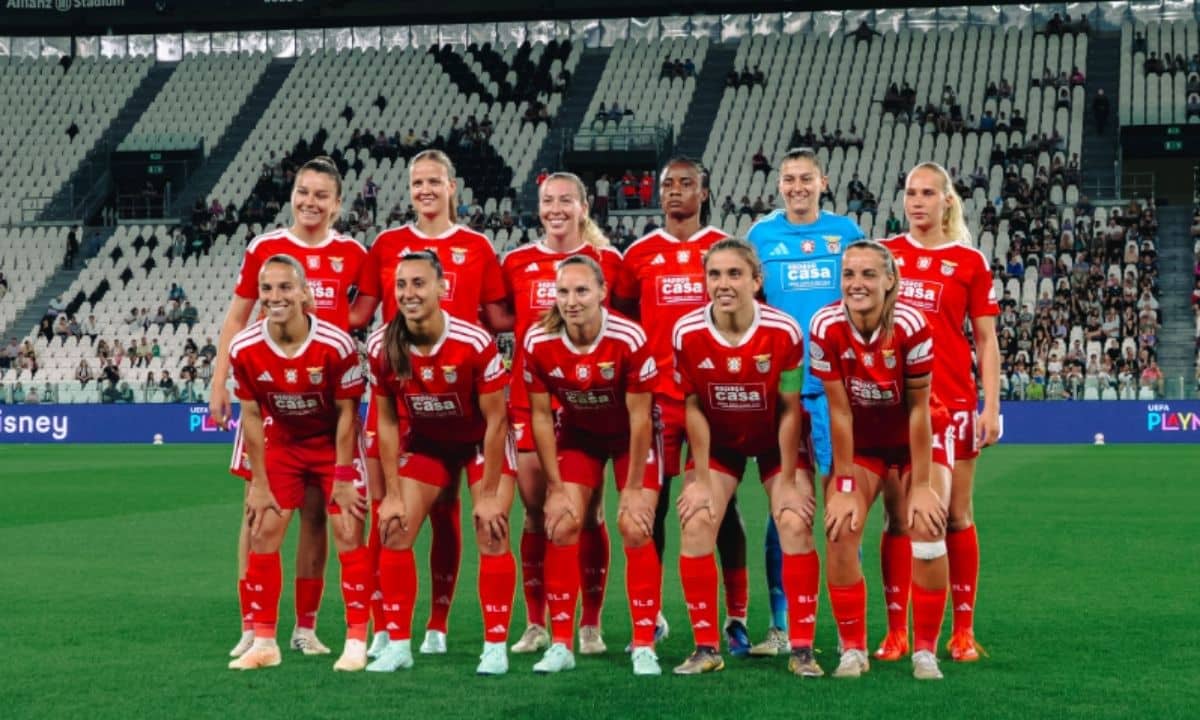 Benfica vence Juventus, e PSG empata na 1ª rodada da Champions Feminina