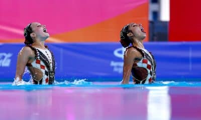 Brasil conquista o bronze no dueto do nado artístico nos Jogos Sul-Americanos de Santa Fé 2026