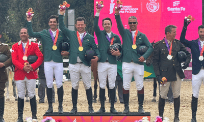 Brasil é campeão por equipes do hipismo completo nos Jogos Sul-Americanos