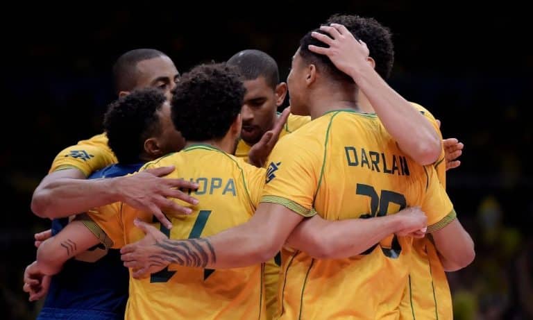 Brasil x Argentina no Pré-Olímpico Sul-Americano de vôlei masculino