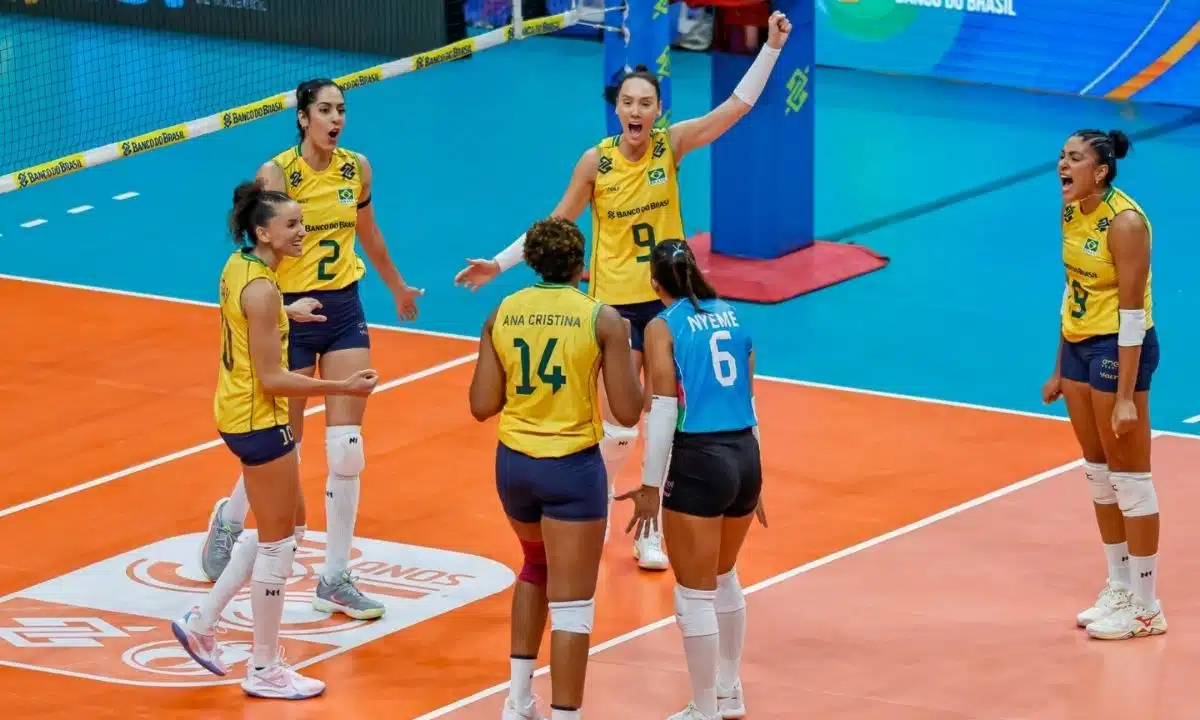 Brasil x Argentina no Pré-Olímpicos Sul-Americano de vôlei feminino