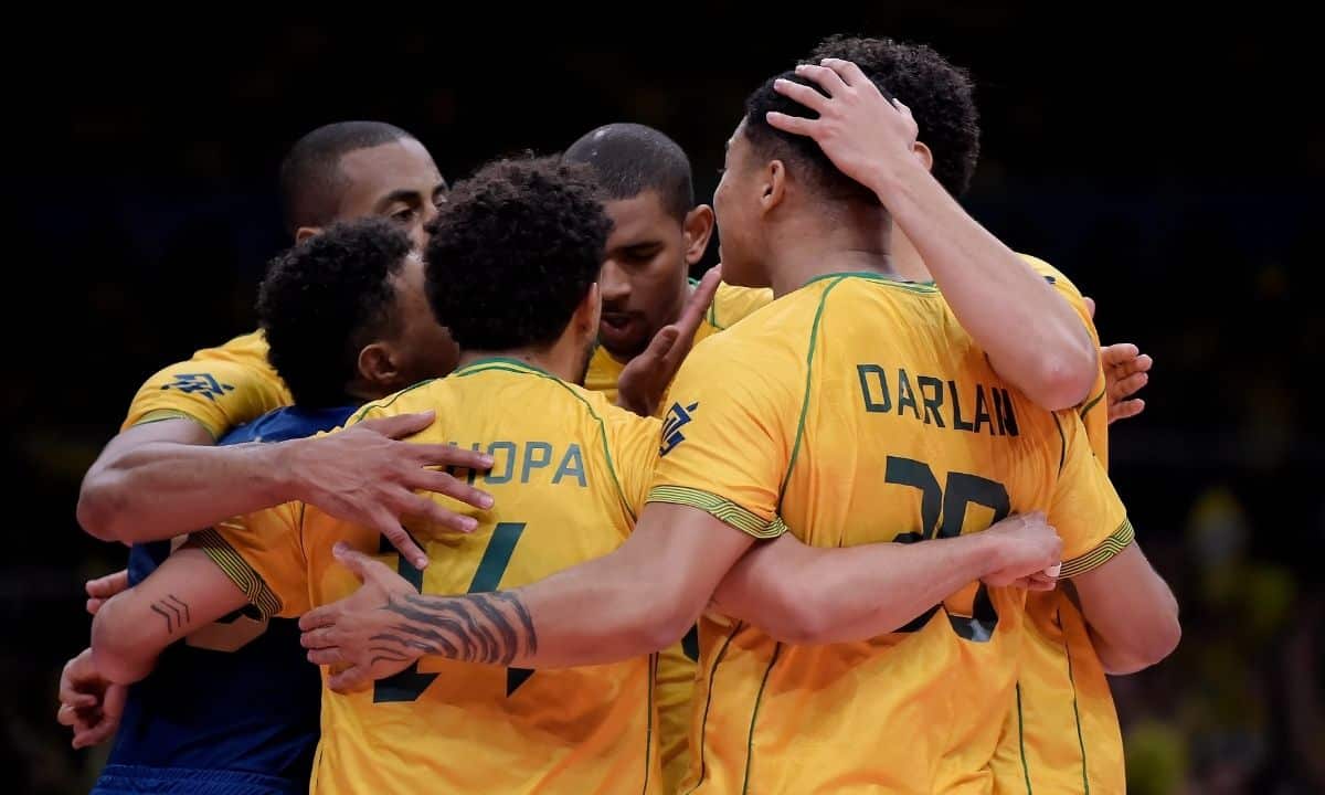 Brasil x Argentina no Pré-Olímpico Sul-Americano de vôlei masculino