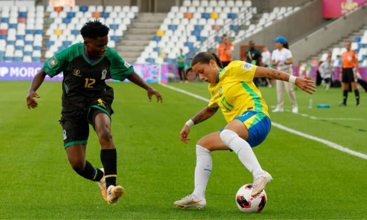 Brasil enfrentando a Tanzânia na Copa do Mundo Sub-20 Feminina, Futebol Feminino