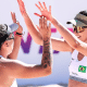 Carol e Rebeca vencem peruanas e são finalistas do vôlei de praia em Santa Fé 2026 (Foto: Reprodução / Instagram / CBV)