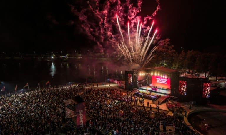 Cerimônia de encerramento dos Jogos Sul-Americanos Santa Fé 2026
