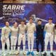 Ana Beatriz Fraga Stella Santos Camila Vieira Ana Luiza Motta MArcus Pinto Vince Liu Arthur Wolff Henry Douglas copa do mundo juvenil sabre bogotá