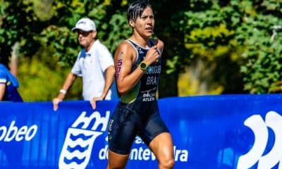 Erica Rodrigues no Campeonato Mundial de Paratrliato, na Espanha