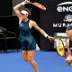 Luisa Stefani e Gabriela Dabrowski em ação no SP Open 2026. (Foto: Fotojump)