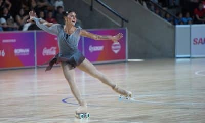 Gabriella Giraldi conquista medalha de prata na prova de dança individual feminina livre nos Jogos Sul-Americanos de Santa Fé 2026.