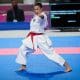 Gabrielle Henrique faz sua apresentação no katá dos Jogos Sul-Americanos Santa Fé 2026