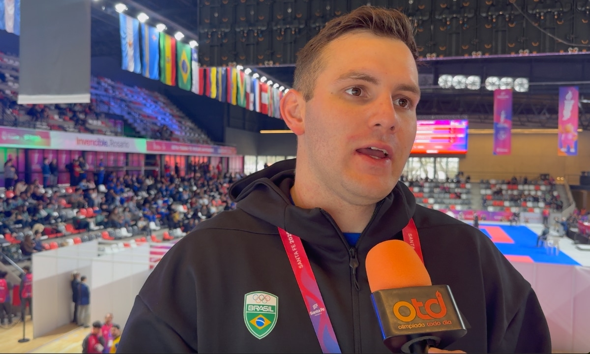 Giovani Felipin admite gosto amargo pela medalha de bronze conquistada nos Jogos Sul-Americanos