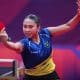 Giulia Takahashi no torneio de tênis de mesa dos Jogos Sul-Americanos Santa Fé 2026