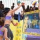 Giulia e Carol em partida no Circuito de Vôlei de Praia