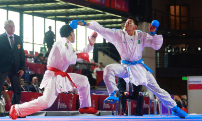Natalia Moraes conquista a medalha de bronze e Gabriel Ferreira conquista a medalha de prata. Foto: Gabriel Augusto/COB