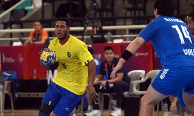 Brasil busca reação no segundo tempo, mas perde para o Chile, por 31 a 30, nos Jogos Sul-Americanos de Santa Fé 2026