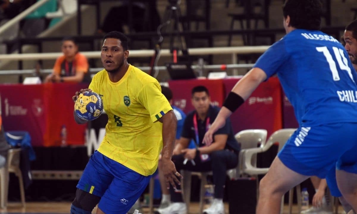Brasil busca reação no segundo tempo, mas perde para o Chile, por 31 a 30, nos Jogos Sul-Americanos de Santa Fé 2026