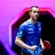 Hugo Calderano no WTT Champions de Macau, tênis de mesa