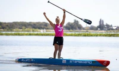 Jéssica Matos garante bronze no Stand Up Paddle nos Jogos Sul-Americanos na prova de Sprint feminino