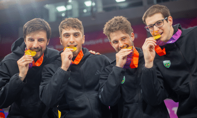 Jogos Sul-Americanos Santa Fé 2026 – Esgrima – Disputa da por equipes da Espada Masculina - Alexandre Camargo, Richard Grünhäuser, Nicolas Deguchi e Pedro Marostega