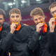 Jogos Sul-Americanos Santa Fé 2026 – Esgrima – Disputa da por equipes da Espada Masculina - Alexandre Camargo, Richard Grünhäuser, Nicolas Deguchi e Pedro Marostega